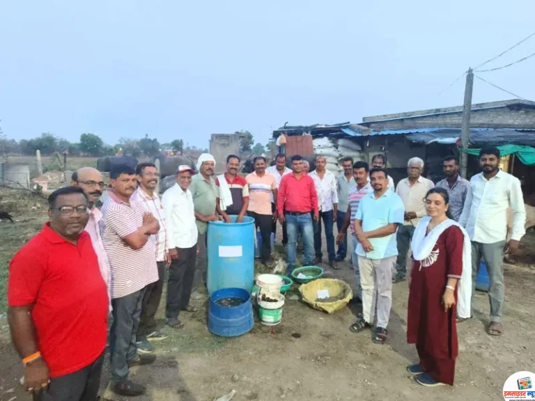 घोरपड येथे हवामान आधारित तंत्रज्ञान प्रात्यक्षिकाचे नियोजन