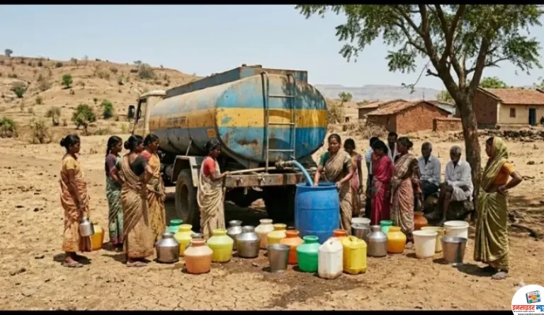 राज्यातील १६०० गावे व वाड्यांची तहान टँकरच्या पाण्यावर