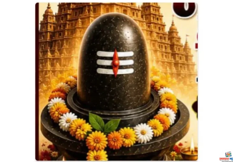 सन्मार्गनगरात तीन दिवसीय नर्मदेश्वर शिवलिंग स्थापना सोहळ्याचे श्री हनुमान मंदिरात आयोजन