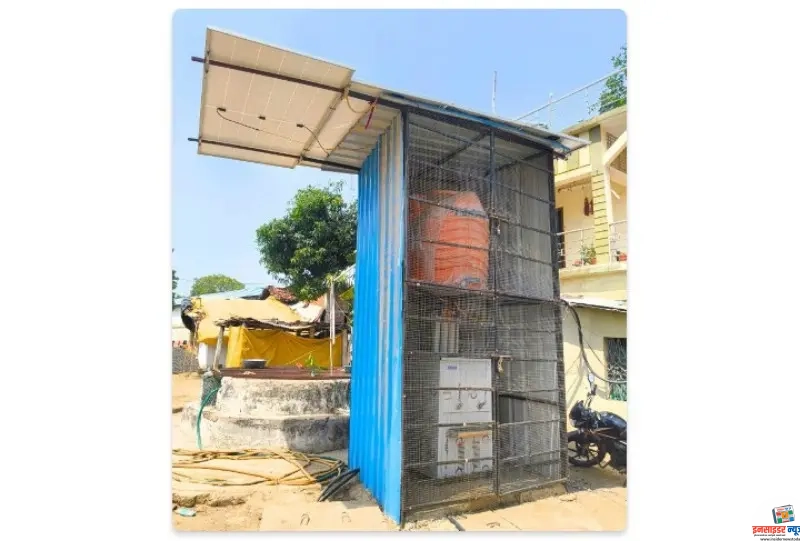 बिना निविदा लाखों का आरओ फिल्टर मशीन का निर्माण! बिना निविदा लाखों का आरओ फिल्टर मशीन का निर्माण!