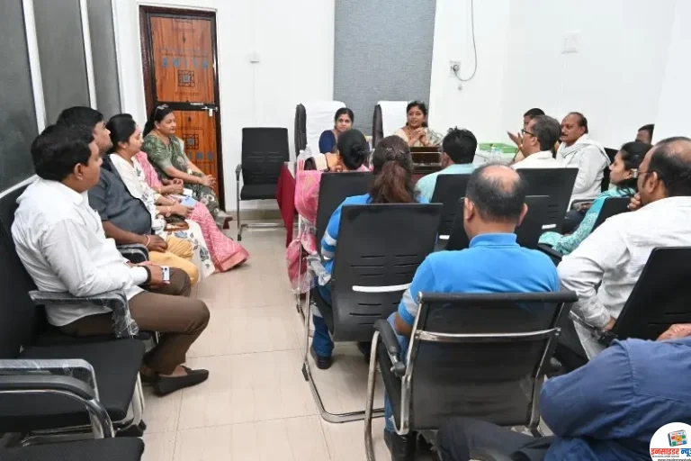 जलप्रदाय विशेष समिती दिव्या धुरडे यांनी घेतला आढावा