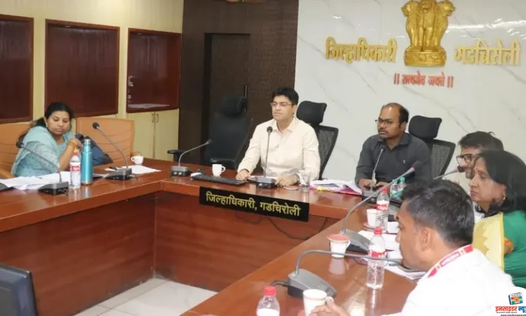 पावसाळ्यात संपर्क तुटणाऱ्या गावांसाठी औषधांचा ‘बफर स्टॉक’तयार ठेवा – जिल्हाधिकारी अविश्यांत पंडा यांचे निर्देश