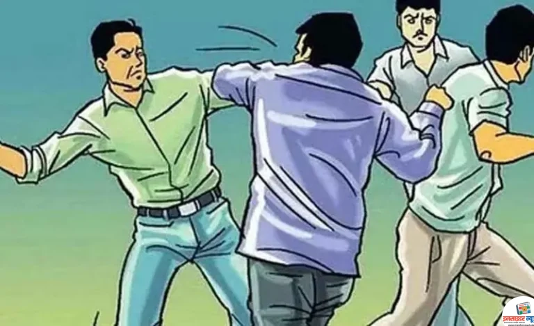 वाइन शॉप से निकले युवकों ने किया हमला