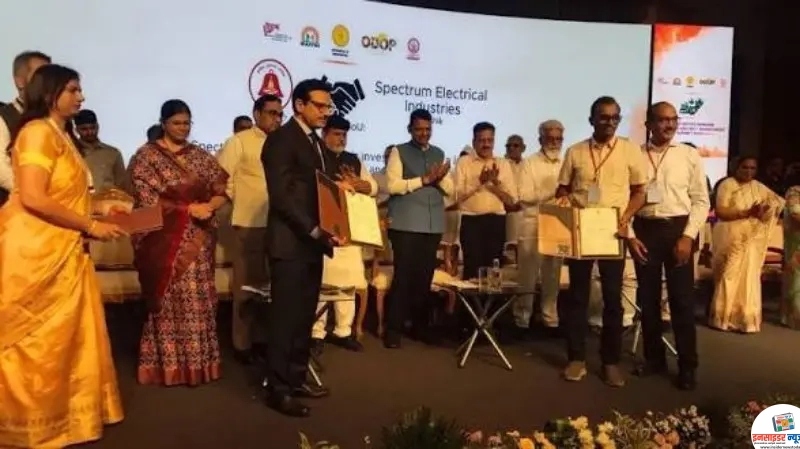 इंडस्ट्रियल हब बनेगा नासिक; कुंभ उद्योग संगम में 315 कंपनियों के साथ करोड़ों के करार इंडस्ट्रियल हब बनेगा नासिक; कुंभ उद्योग संगम में 315 कंपनियों के साथ करोड़ों के करार