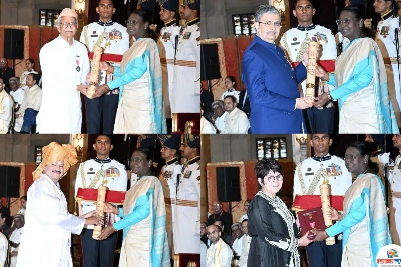 महाराष्ट्रातील आठ मान्यवरांना ‘पद्म’ पुरस्कार प्रदान महाराष्ट्रातील आठ मान्यवरांना ‘पद्म’ पुरस्कार प्रदान