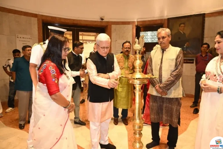 राज्यपालांच्या हस्ते तापती भौमिक मजूमदार यांच्या चित्र प्रदर्शनाचे उदघाटन