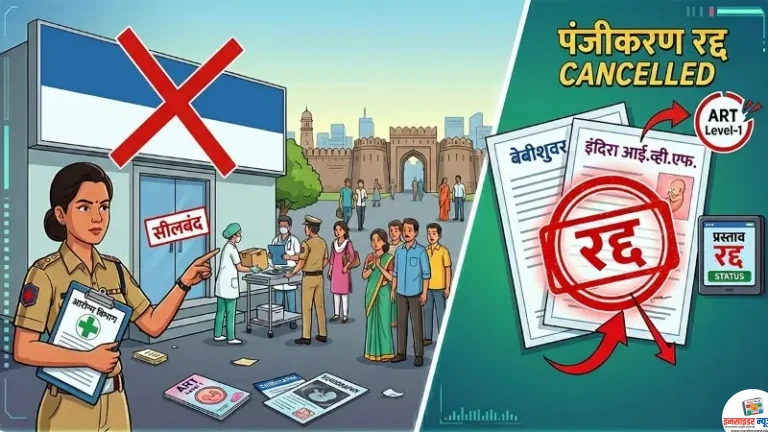 बिना लाइसेंस चल रहे आईवीएफ केंद्रों पर गाज