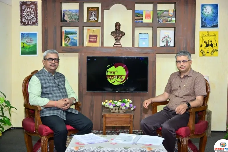‘जय महाराष्ट्र’ कार्यक्रमातून जनगणना 2027 विषयी मार्गदर्शन ‘जय महाराष्ट्र’ कार्यक्रमातून जनगणना 2027 विषयी मार्गदर्शन
