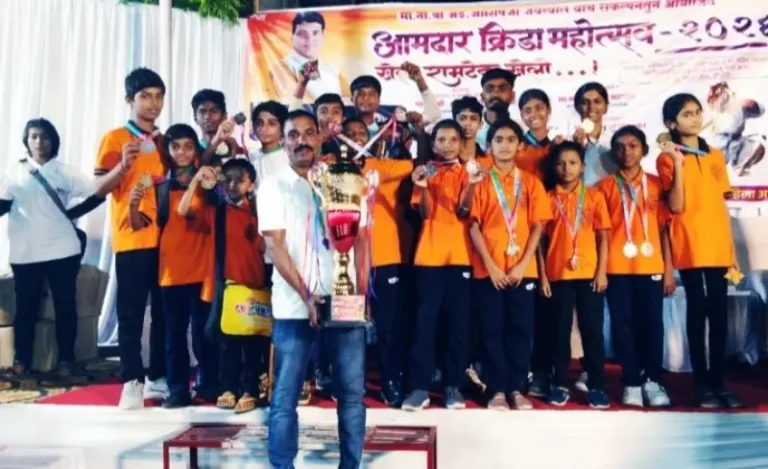 सिलंबम व थायबॉक्सींग स्पर्धेत परमात्मा एक कलापथक कांद्री खेळाडु उत्कृष्ट