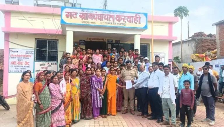 शराबबंदी के लिए महिलाओं का आंदोलन