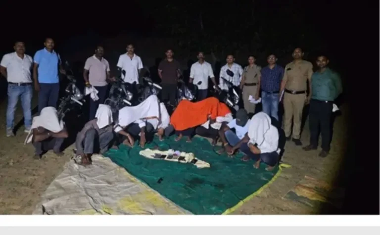 साकोली पोलिसांची मोठी कारवाई: जुगार अड्ड्यावर धाड टाकून १० जणांना पकडले; ४.३३ लाखांचा मुद्देमाल जप्त