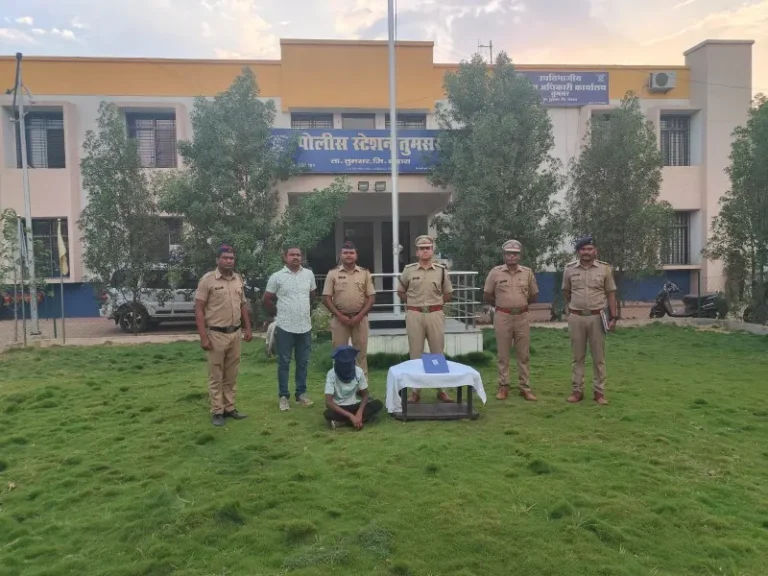 तुमसर पोलिसांची मोठी कारवाई; घरफोडी करणाऱ्या सराईत गुन्हेगाराला अटक