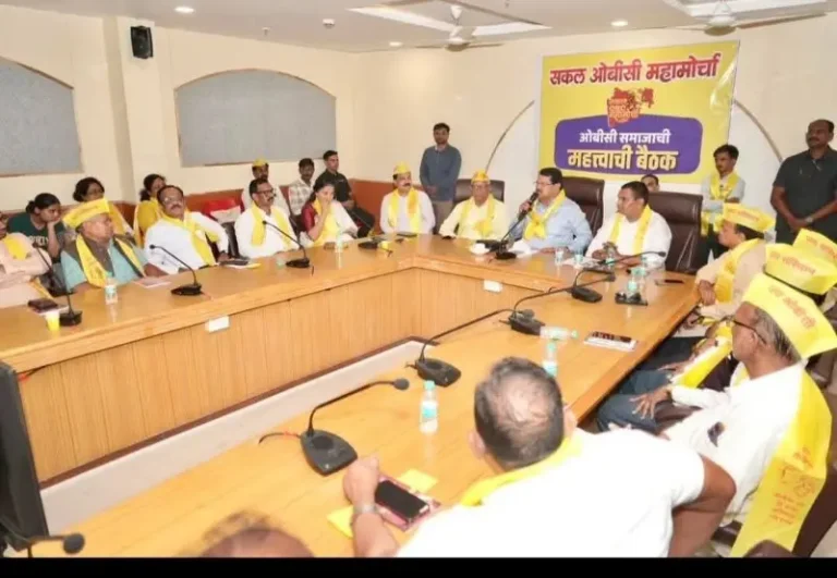 ओबीसी जनगणना झालीच पाहिजे,जनगणनेत ओबीसीसाठी स्वतंत्र कॉलम द्या,ओबीसी नेते विजय वडेट्टीवार यांची मागणी