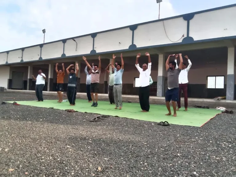 आंतरराष्ट्रीय योग दिवस भाजपा चाचेर मंडळ च्या वतीने मोठ्या उत्साहामध्ये संपन्न 