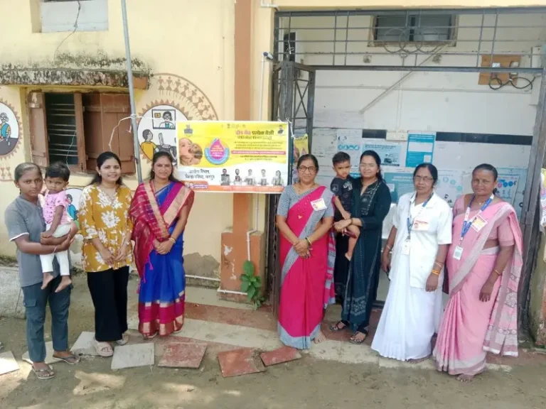 सरपंच लुंबिनी महेश कलारे यांच्या नेतृत्वात चाचेरमध्ये पोलिओ मोहिम यशस्वी, महिला पदाधिकारी व आरोग्य टीम मैदानात