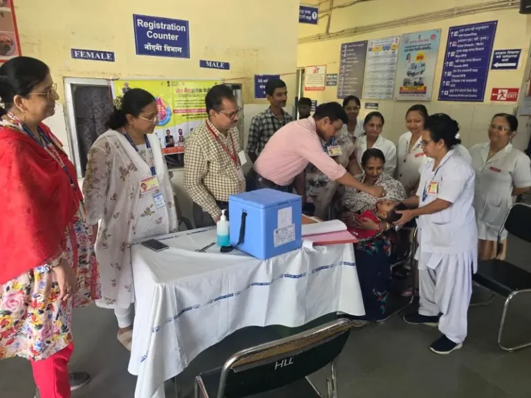 राष्ट्रीय पल्स पोलिओ मोहिमेला कामठी तालुक्यात उत्स्फूर्त प्रतिसाद; २२३ लसीकरण केंद्रांवर २६,८०० बालकांसाठी डोसचे उद्दिष्ट