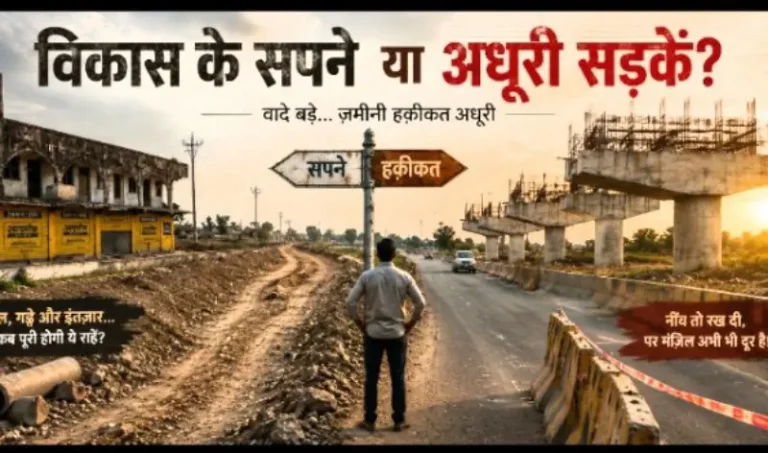 विकास के दावे बड़े, लेकिन सावनेर-मालेगांव महामार्ग पर जनता की जान की कीमत कौन चुकाएगा?