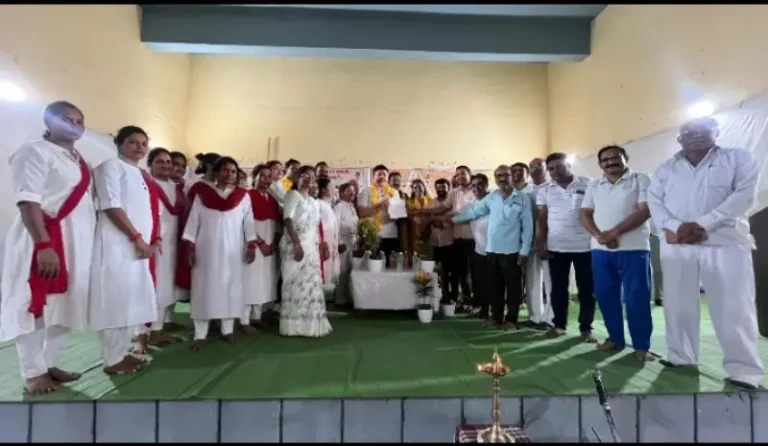 सावनेरमध्ये तीन दिवसीय योग शिबिराचे उत्साहात उद्घाटन; आमदार आशिष देशमुख यांच्याकडून ‘योग भवन’ची घोषणा