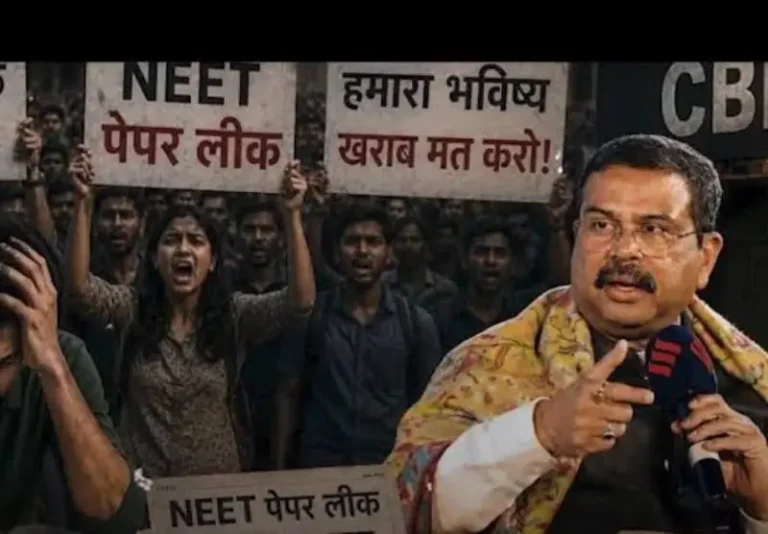 नीट विवाद पर गरमाई सियासत: धर्मेंद्र प्रधान के इस्तीफे की मांग