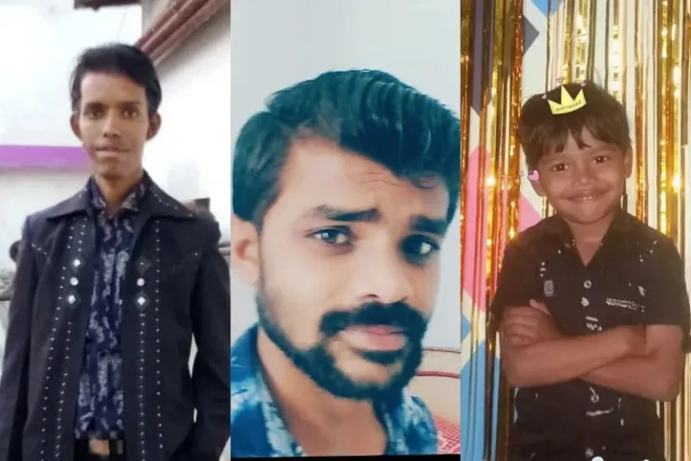 कन्हान नदीच्या महादेव घाट येथे चिमुरड्यासह तिघांचा डोहात बुडून मृत्यू