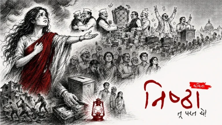 निष्ठा तू परत ये