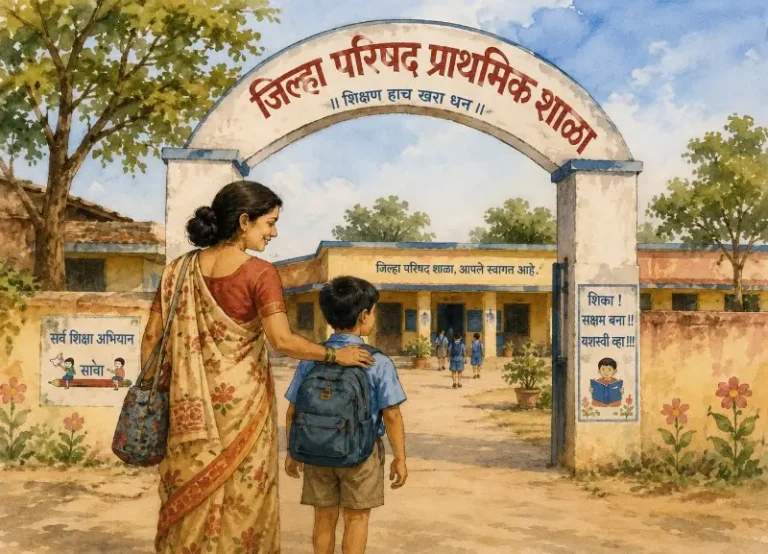 विशेष लेख – चला, पाल्यांना मराठी शाळेत घालू या!प्रवेशासाठी जि.प.च्या शाळा निवडूया !