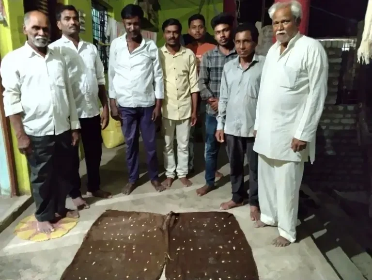 नवजवान शेतकरी गटाद्वारे बीज उगवण क्षमता चाचणी