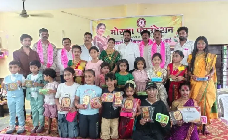 मोरया फाउंडेशनतर्फे ज्येष्ठ नागरिकांचा सत्कार; नृत्य स्पर्धेला उत्स्फूर्त प्रतिसाद