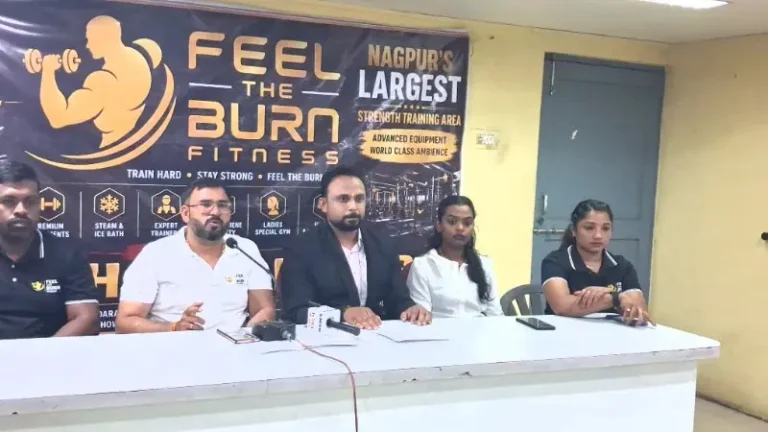 फील द बर्न फिटनेस ‘ च्या वर्धमाननगर च्या प्रीमियम शाखेचे रविवारी उद्घाटन पत्रपरिषदेत शाखेची घोषणा; अभिषेक जैस्वाल