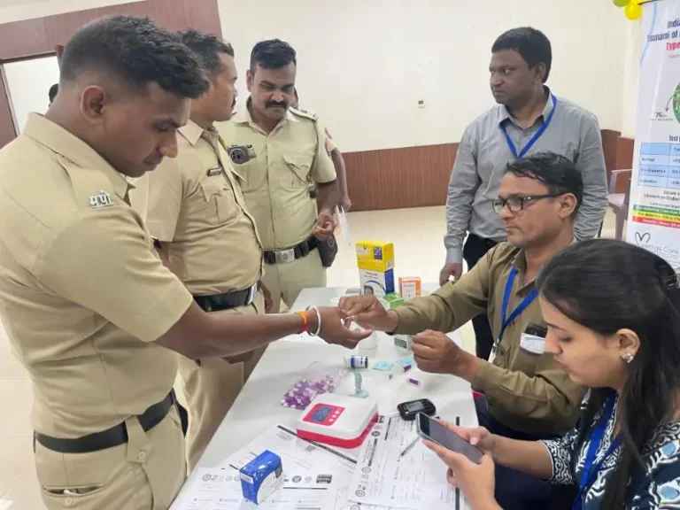 नागपूर पोलीस हेल्थ मिशनच्या पहिल्या टप्प्याला उत्स्फूर्त प्रतिसाद