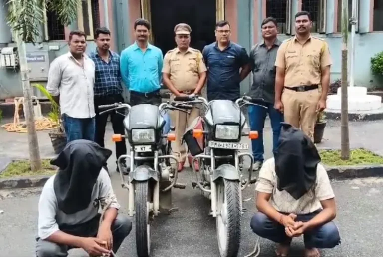 वाहन चोर गिरोह का पर्दाफाश, 3 वाहन बरामद