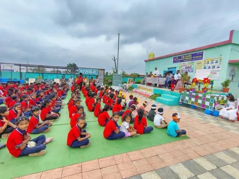 दहेगाव पीएमश्री जि प शाळेची प्रभात फेरी दखलपात्र विद्यार्थ्यांच्या दारी 