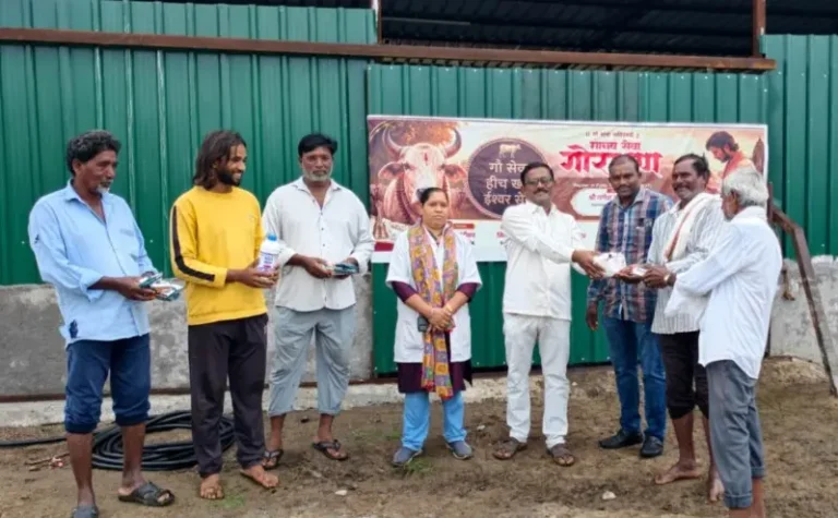 मानव सेवा गोरक्षणमध्ये लम्पी लसीकरण; आजारी जनावरांवरही उपचार