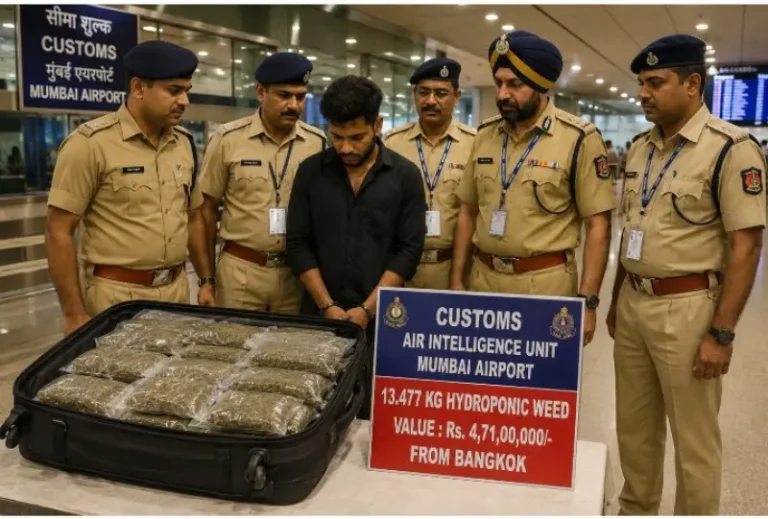 बैंकॉक से मुंबई पहुंचा हाइड्रोपोनिक गांजा