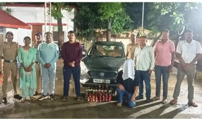 साकोली पोलिसांची अवैध दारू तस्करीवर मोठी कारवाई; ७.२६ लाखांच्या मुद्देमालासह एकाला अटक