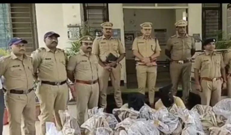 अंतरराज्यीय गांजा तस्करी गिरोह का भंडाफोड़