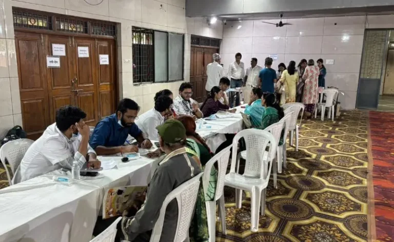 महाआरोग्य शिबिराला नागरिकांचा भरभरून प्रतिसाद