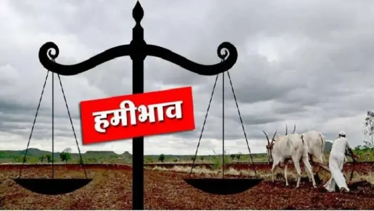 शेतमालाला हमीभाव : वास्तव आणि अपेक्षा