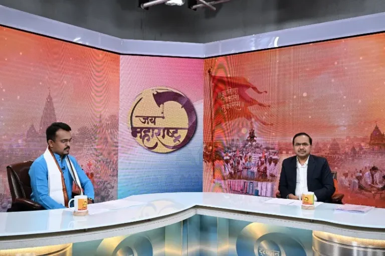 ‘जय महाराष्ट्र’मध्ये ‘भक्ती विठोबाची… सेवा आरोग्याची’ विषयावर आरोग्य सेवा आयुक्त संजय काटकर यांची विशेष मुलाखत