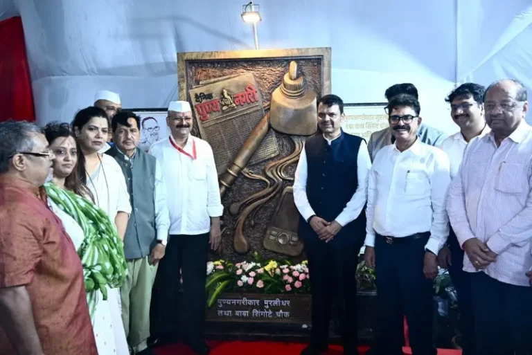 स्वर्गीय बाबा शिंगोटे यांचे वृत्तपत्राच्या माध्यमातून समाजसेवेचे कार्य – मुख्यमंत्री देवेंद्र फडणवीस