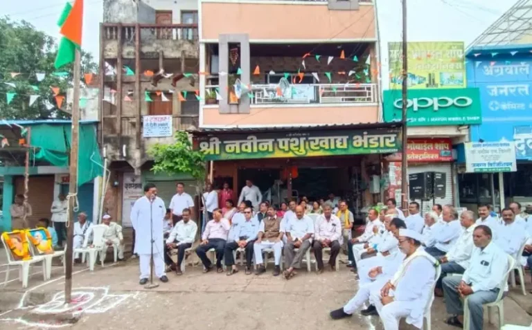 राष्ट्रवादी काँग्रेस व कन्हान यूथ फाउंडेशन तर्फे स्वातंत्र्यदिन उत्साहात