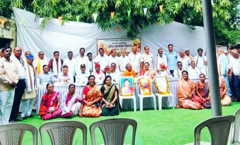 कन्हान येथे ज्येष्ठ नागरिक दिवस उत्साहात साजरा ; विविध क्षेत्रातील ज्येष्ठांचा सत्कार