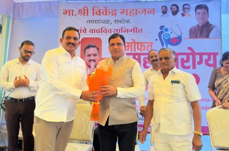“मरीजों की सेवा यही ईश्वर की सेवा – अध्यक्ष बिकेंद्र महाजन