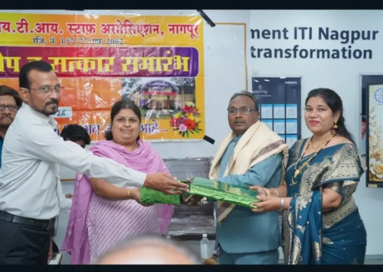 दीर्घ शासकीय सेवेनंतर विठ्ठल काळबांडे यांना सेवानिवृत्ती निरोप
