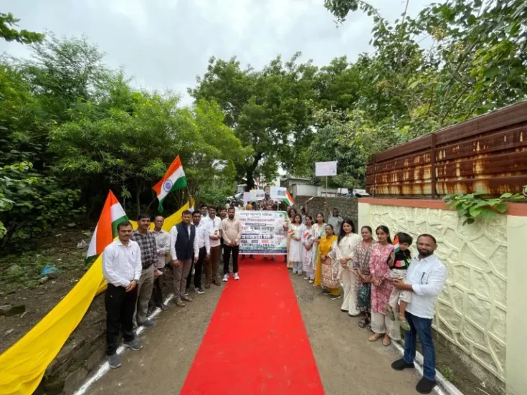 भिक्षामुक्त समाजासाठी आस्था निवारा गृहाची जनजागृती रॅली उत्साहात