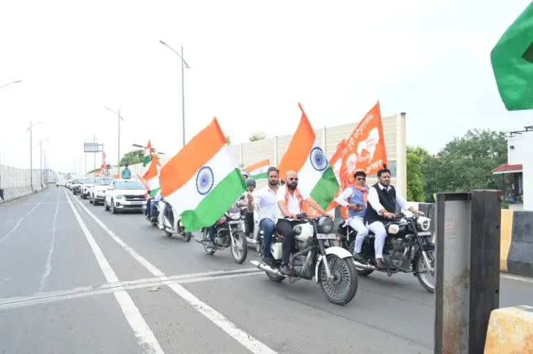 अखंड भारत संकल्प दिनानिमित्त नागपुरात भव्य बाइक रॅलीचे आयोजन