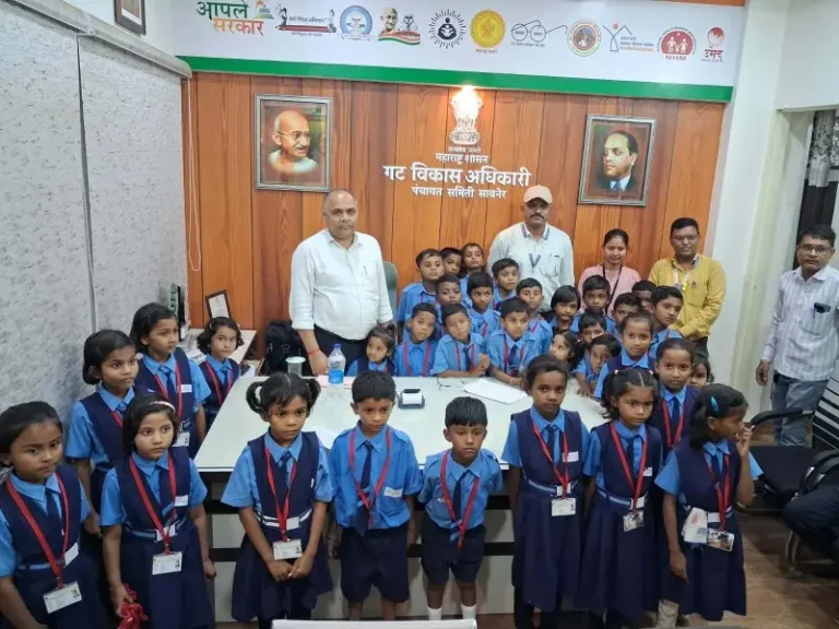 जिल्हा परिषद प्राथमिक शाळा खुर्सापारच्या विद्यार्थ्यांची अविस्मरणीय शैक्षणिक क्षेत्रभेट