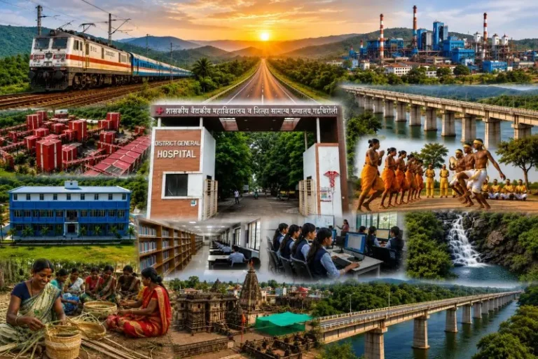 गडचिरोली वर्धापन दिनानिमित्त (२६ ऑगस्ट) विशेष लेख – नक्षलोत्तर गडचिरोली समृद्धीच्या नव्या क्षितिजांकडे