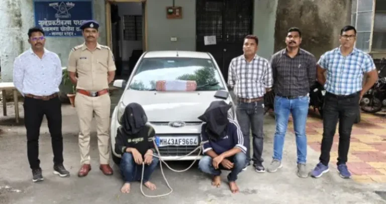 कार से हो रही थी गांजे की तस्करी
