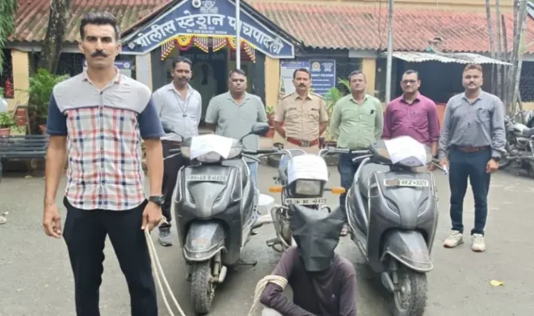 नशे की लत ने बनाया वाहन चोर